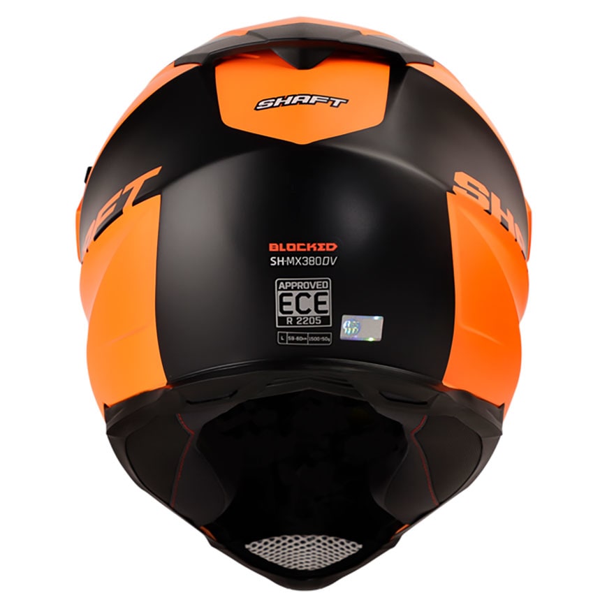 CASCO MOTO SHAFT MX-380 MULTIPROPÓSITO BLOCKED NJ.N.M AZ.NAVY3