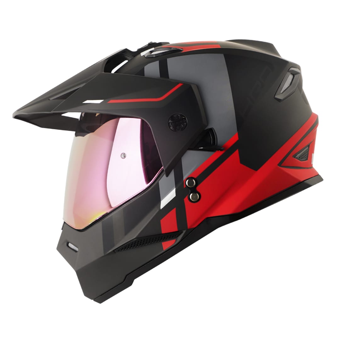 Casco moto hro mx-330dv dry gr rj multipropósito1