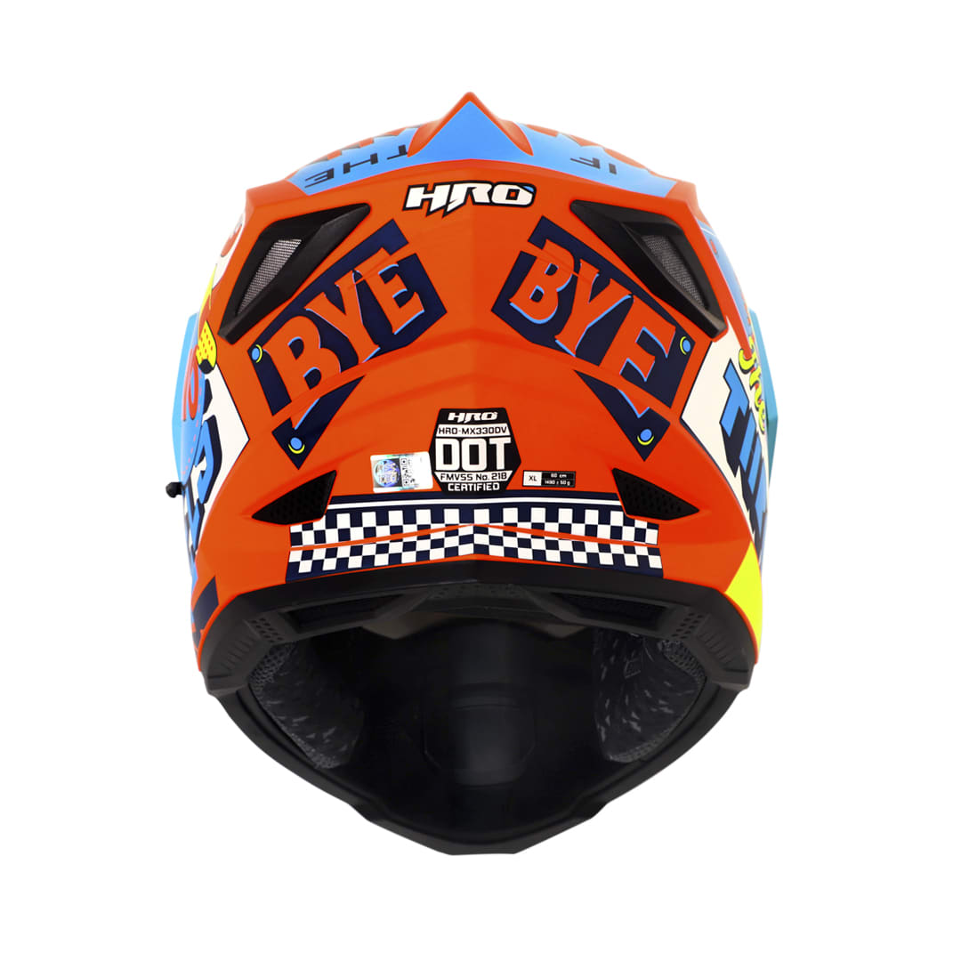 Casco moto hro mx-330dv bye bye nj.n az multipropósito5