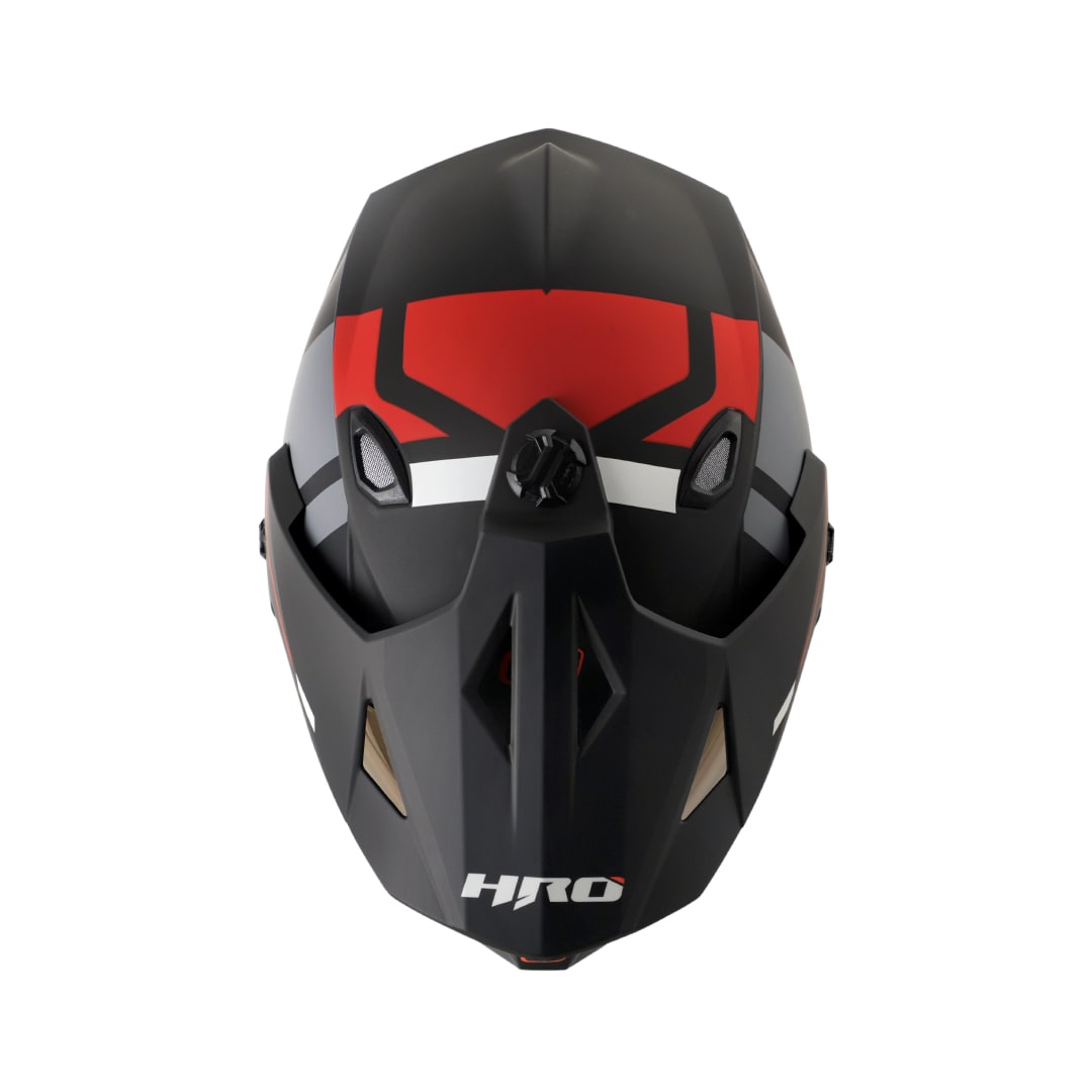 Casco moto hro mx-330dv dry gr rj multipropósito2