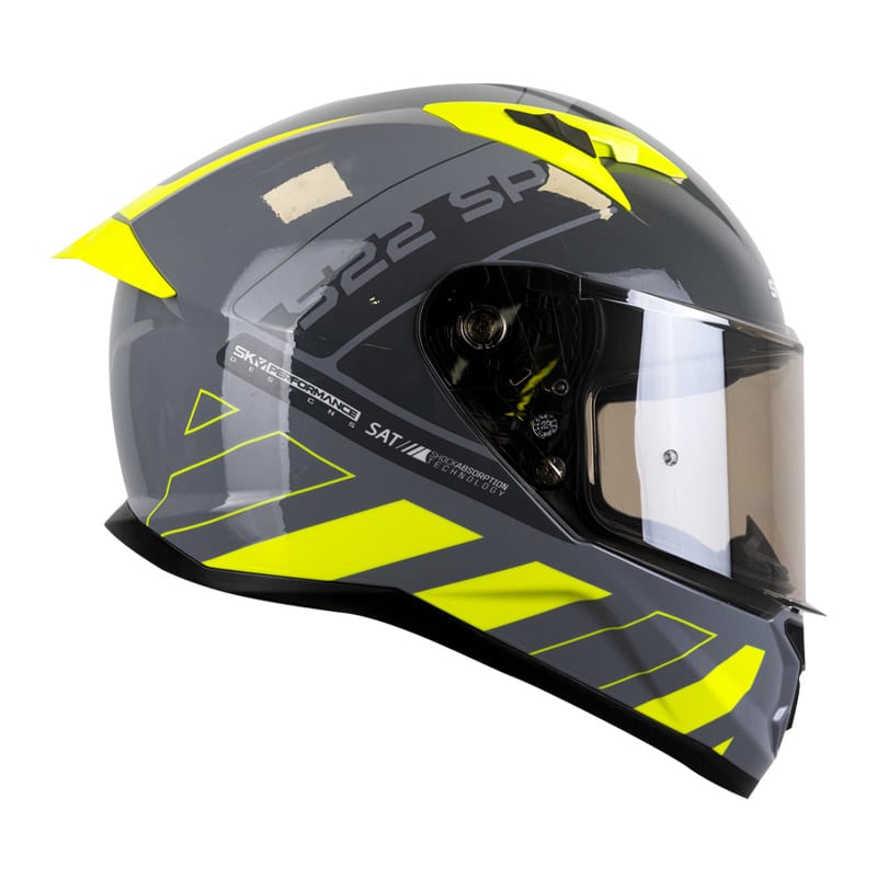 Casco moto shaft 522 sp dopp nardo gr brillo am.n integral3