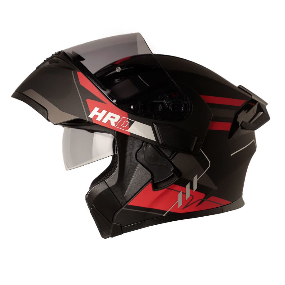Casco Moto Hro 3400dv swag ng rj Abatible Sun Visor Certificación Dot2