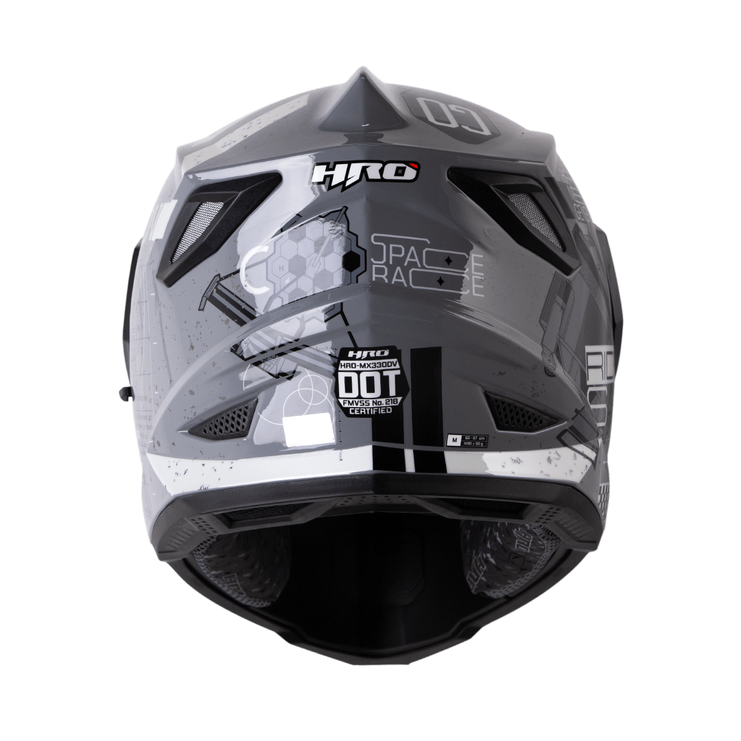 Casco moto hro mx-330dv space race gr.os gr multiproposito3