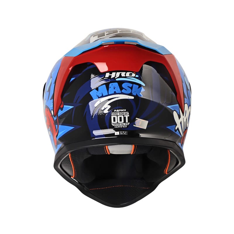 Casco moto hro 506 mask ng az integral norma DOT3