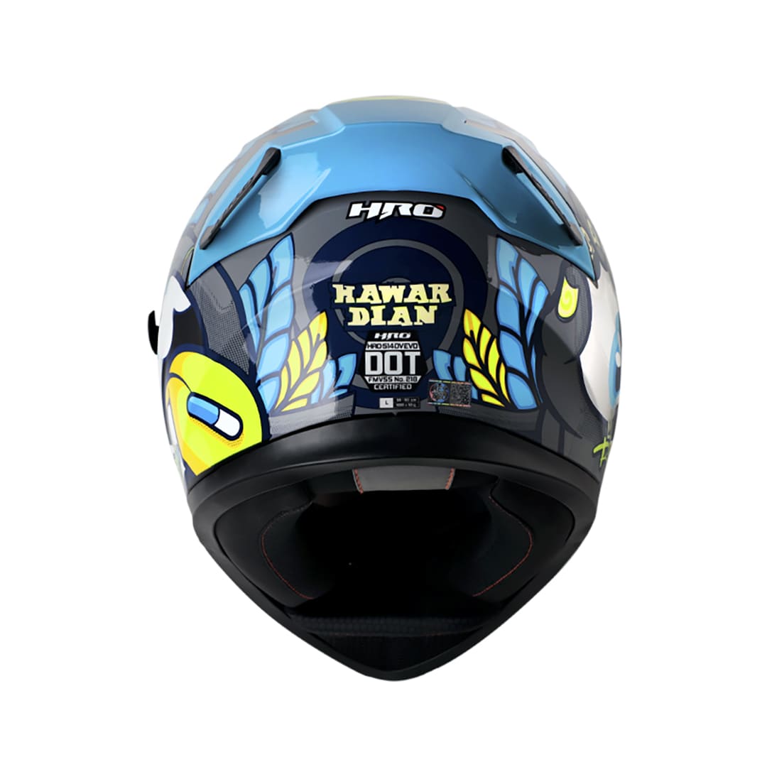 Casco moto hro 514dv hawardian gr am.n integral3