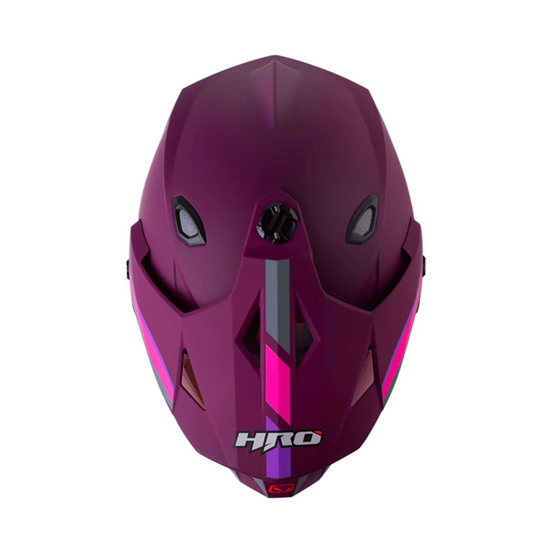 Casco moto hro mx-330dv downhill mr.os fc multiproposito2