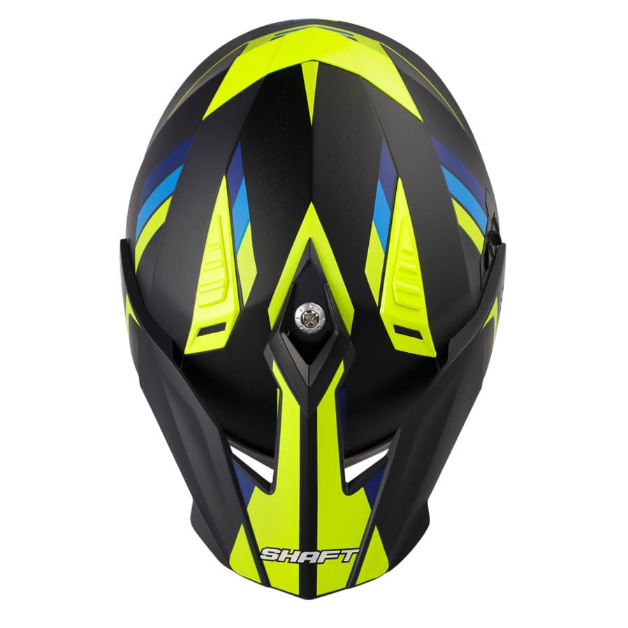 CASCO MOTO SHAFT MX-380 MULTIPROPÓSITO DOTS AZ.NAVY.M AM.N2