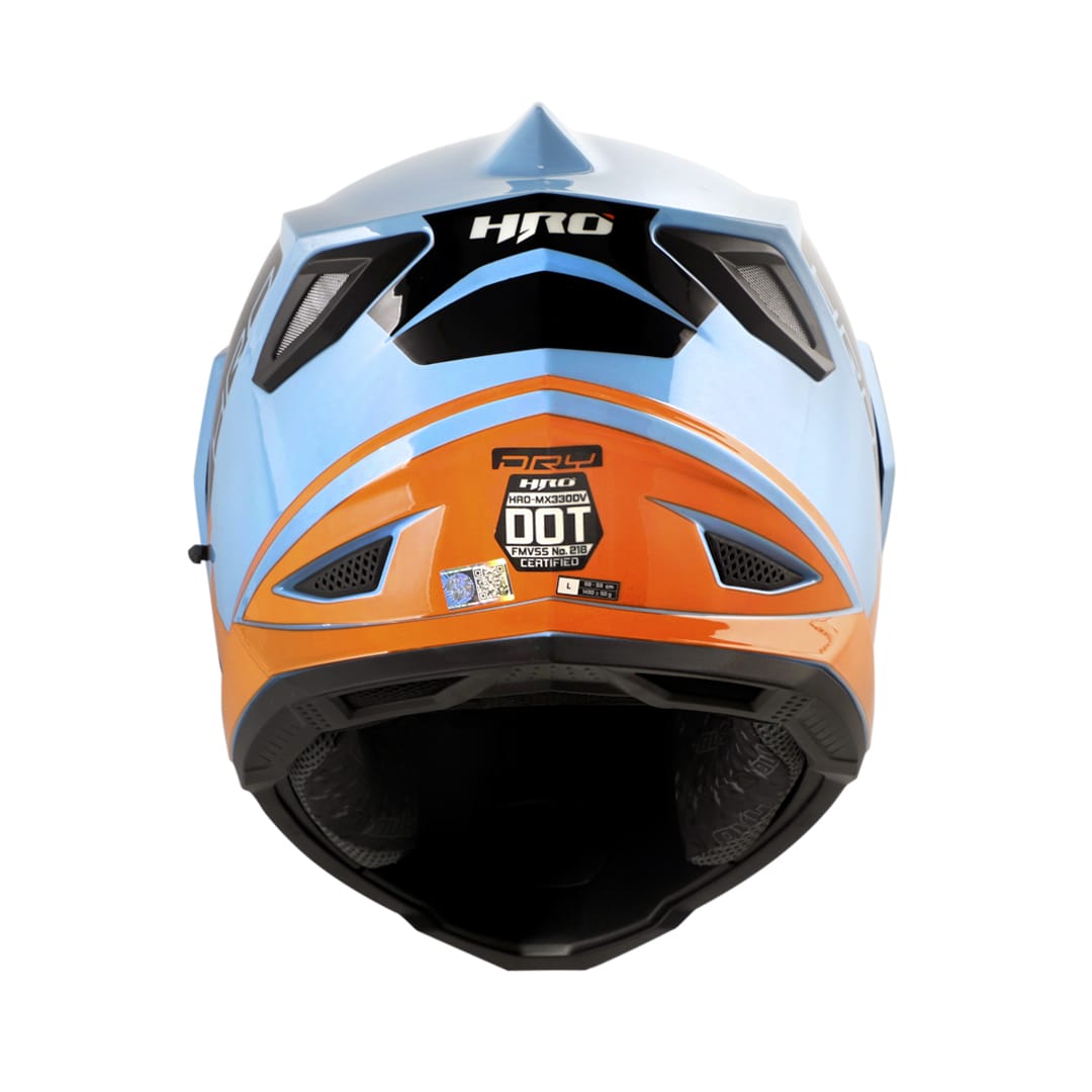 Casco moto hro mx-330dv dry az nj multipropósito5