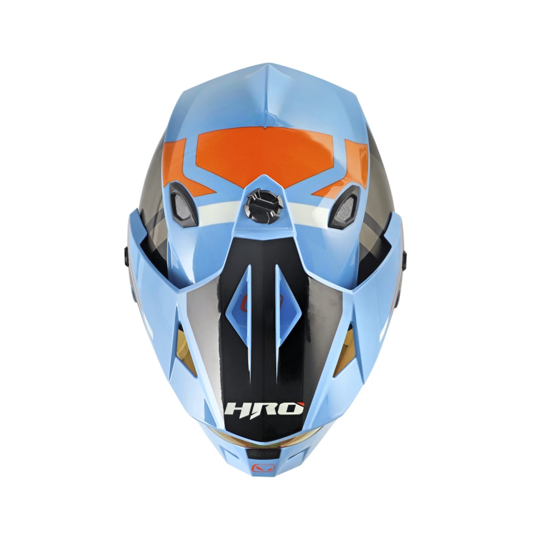 Casco moto hro mx-330dv dry az nj multipropósito4