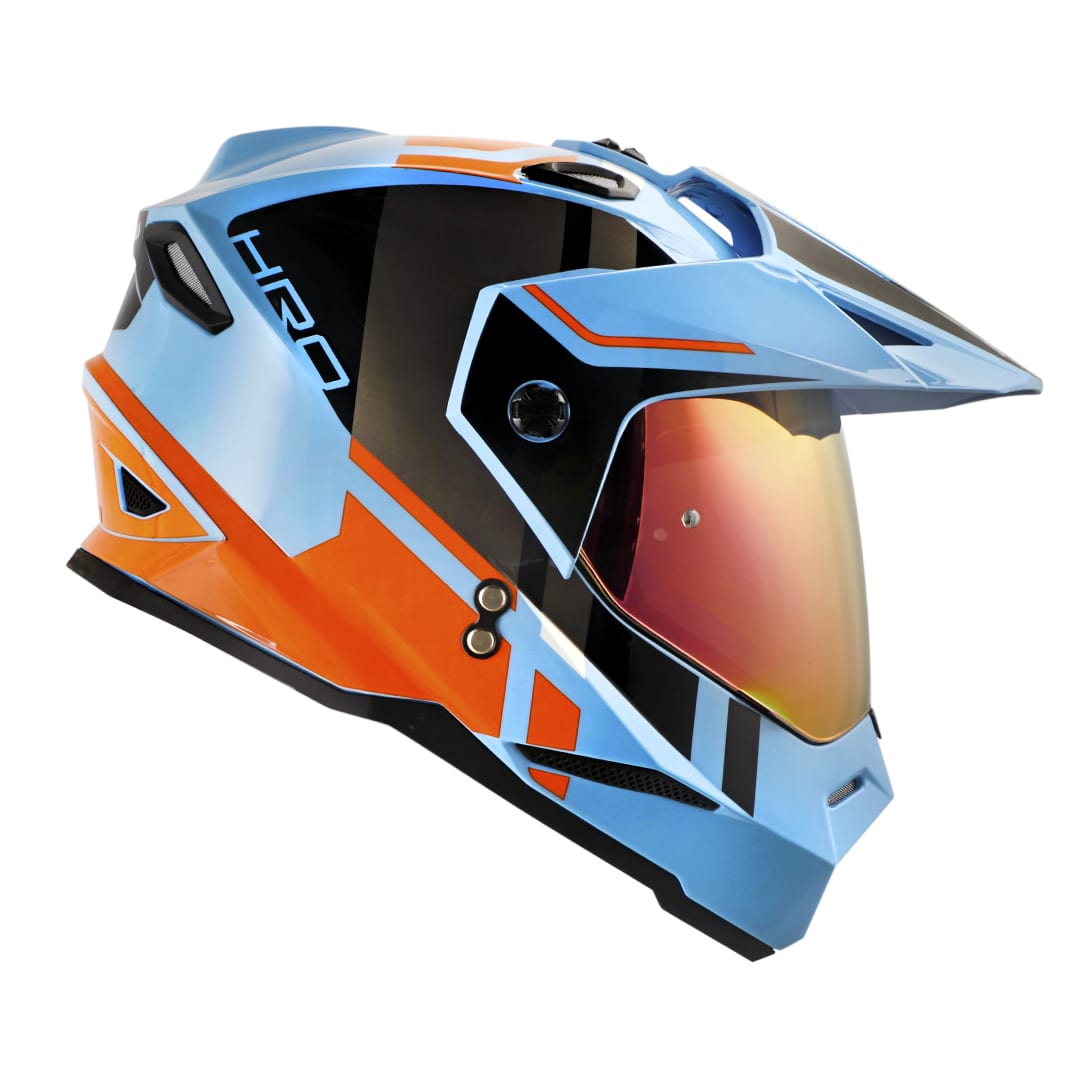 Casco moto hro mx-330dv dry az nj multipropósito3