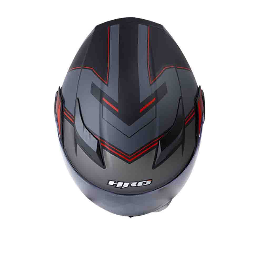 Casco Moto Hro 3400dv ahead rj Abatible Sun Visor Certificación Dot1
