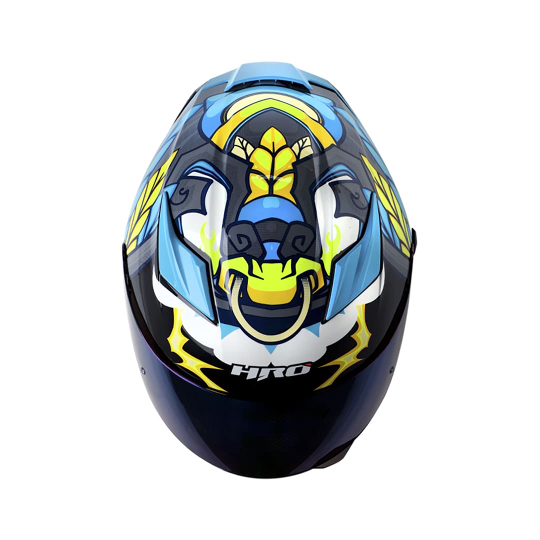 Casco moto hro 514dv hawardian gr am.n integral2
