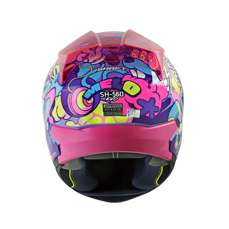 Casco moto shaft 560 evo melo mr.cl fc integral3