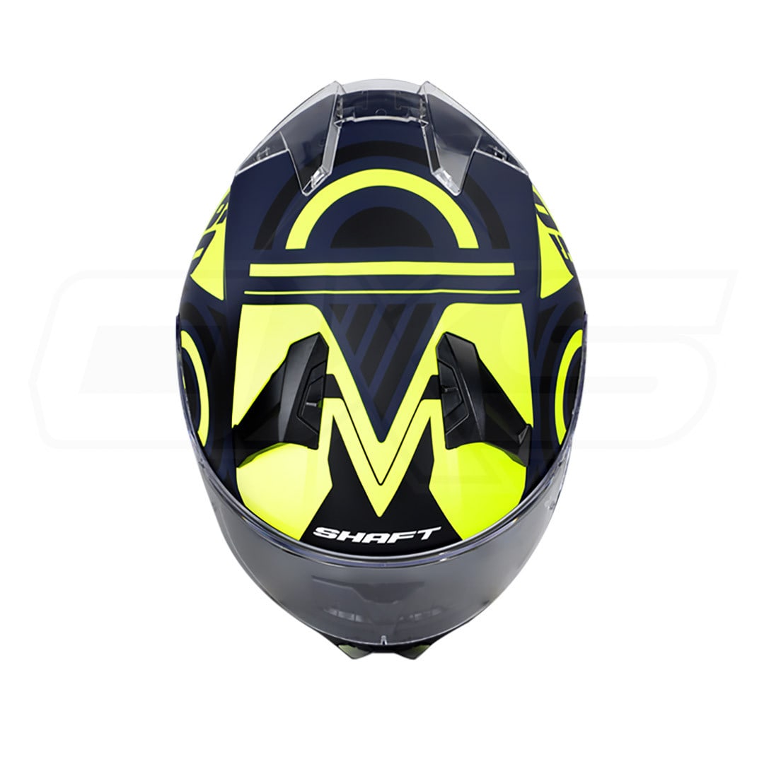 Casco moto shaft 560 integral duelo az.navy.m am.n2