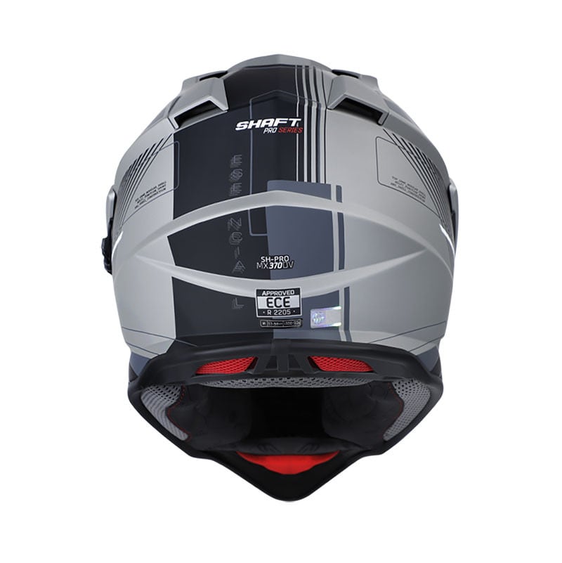 Casco moto shaft pro mx-370dv multipropósito esencial gr3