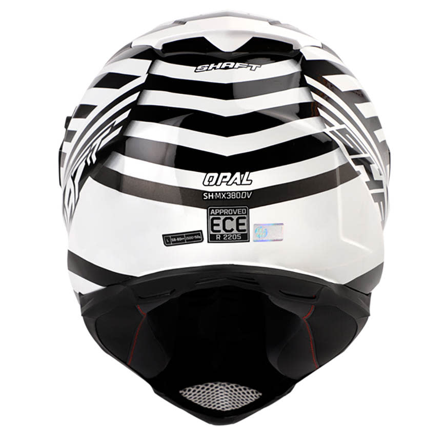 CASCO MOTO SHAFT MX-380 MULTIPROPÓSITO OPAL N.B BL3