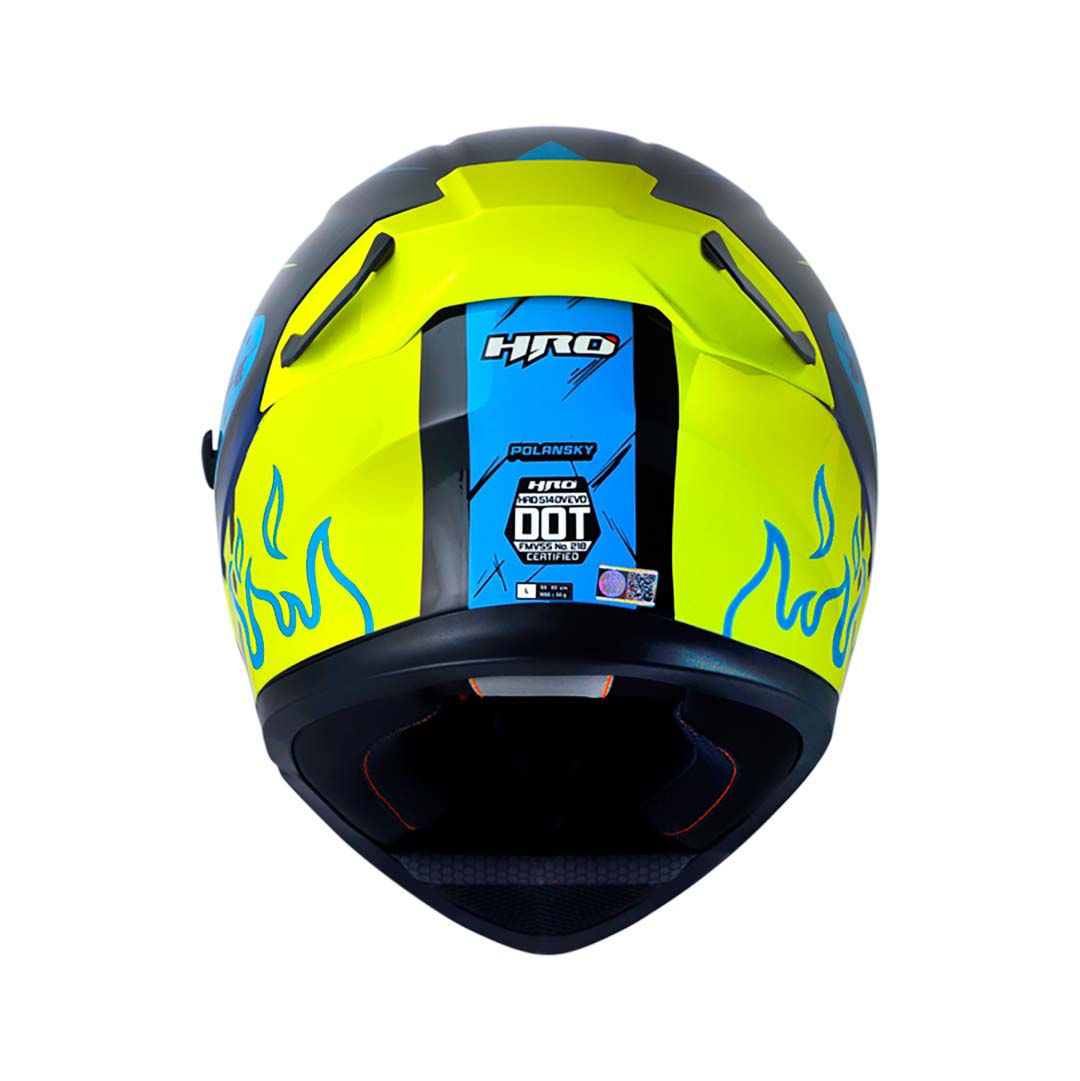 Casco moto hro 514dv polansky ng az.navy ir.am integral5