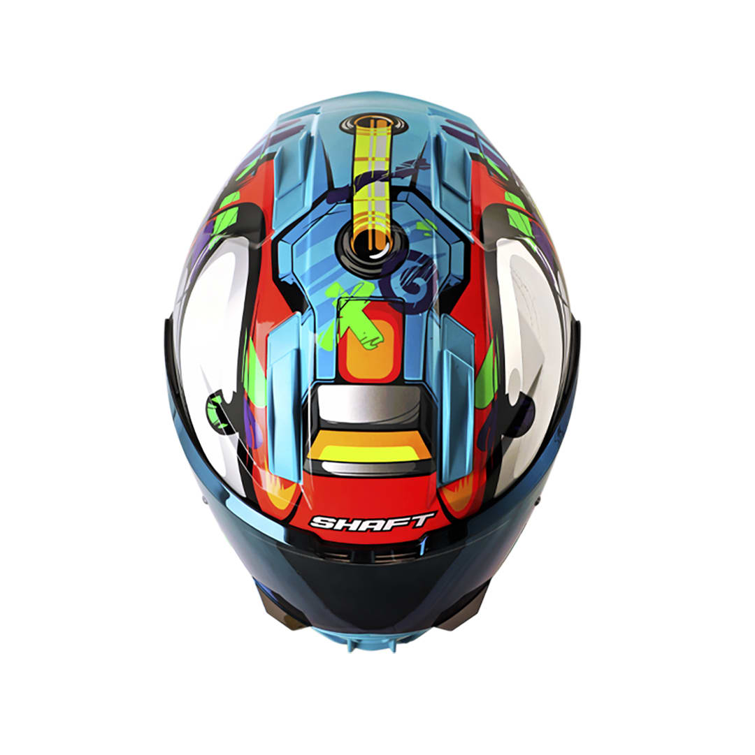 Casco moto shaft 595 stroke az.cl integral (SV)5