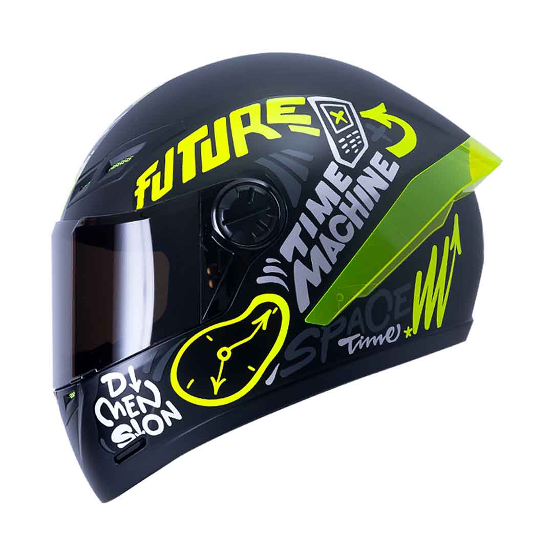 Casco moto ich 501sp integral time traveler am.n sm certificación dot qr1