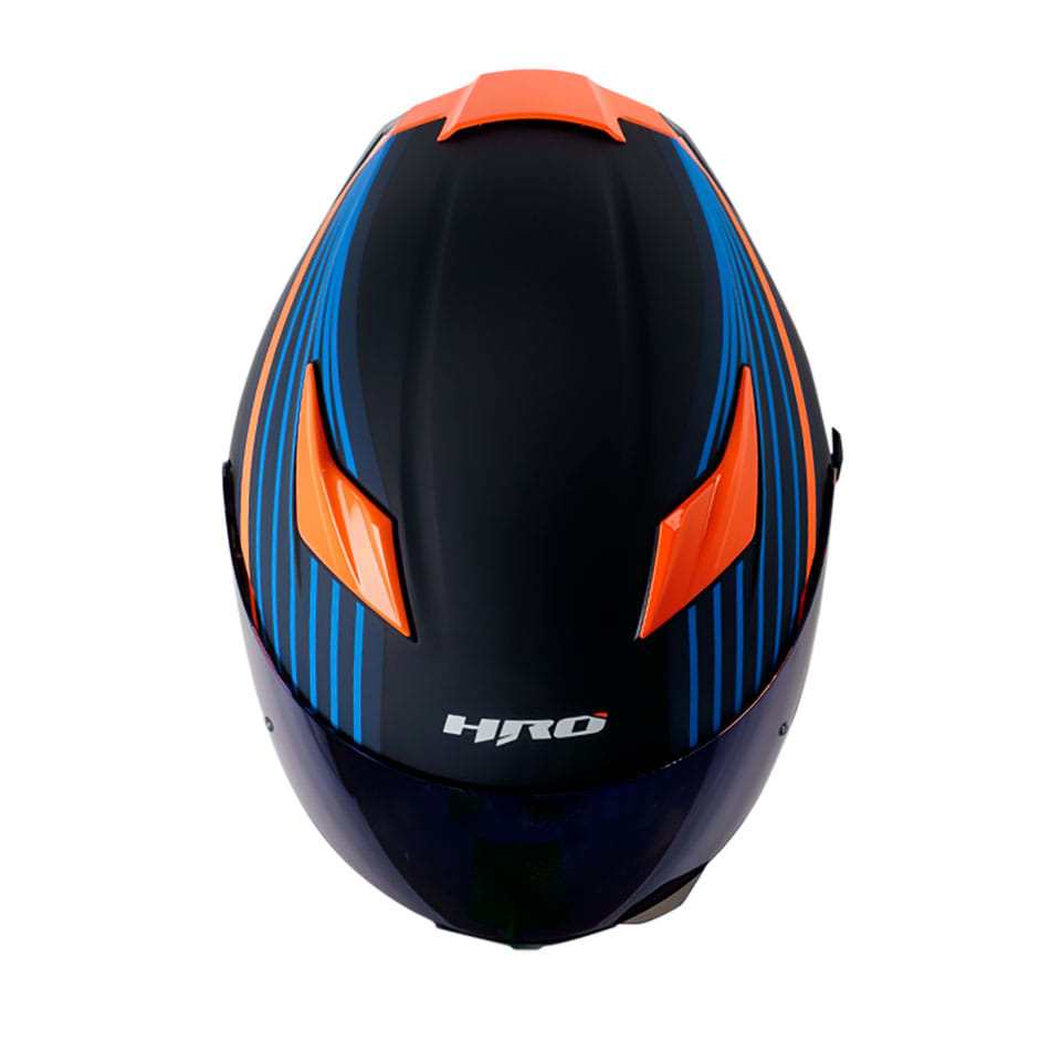 Casco moto hro 514dv bilt az nj.n integral sun visor2