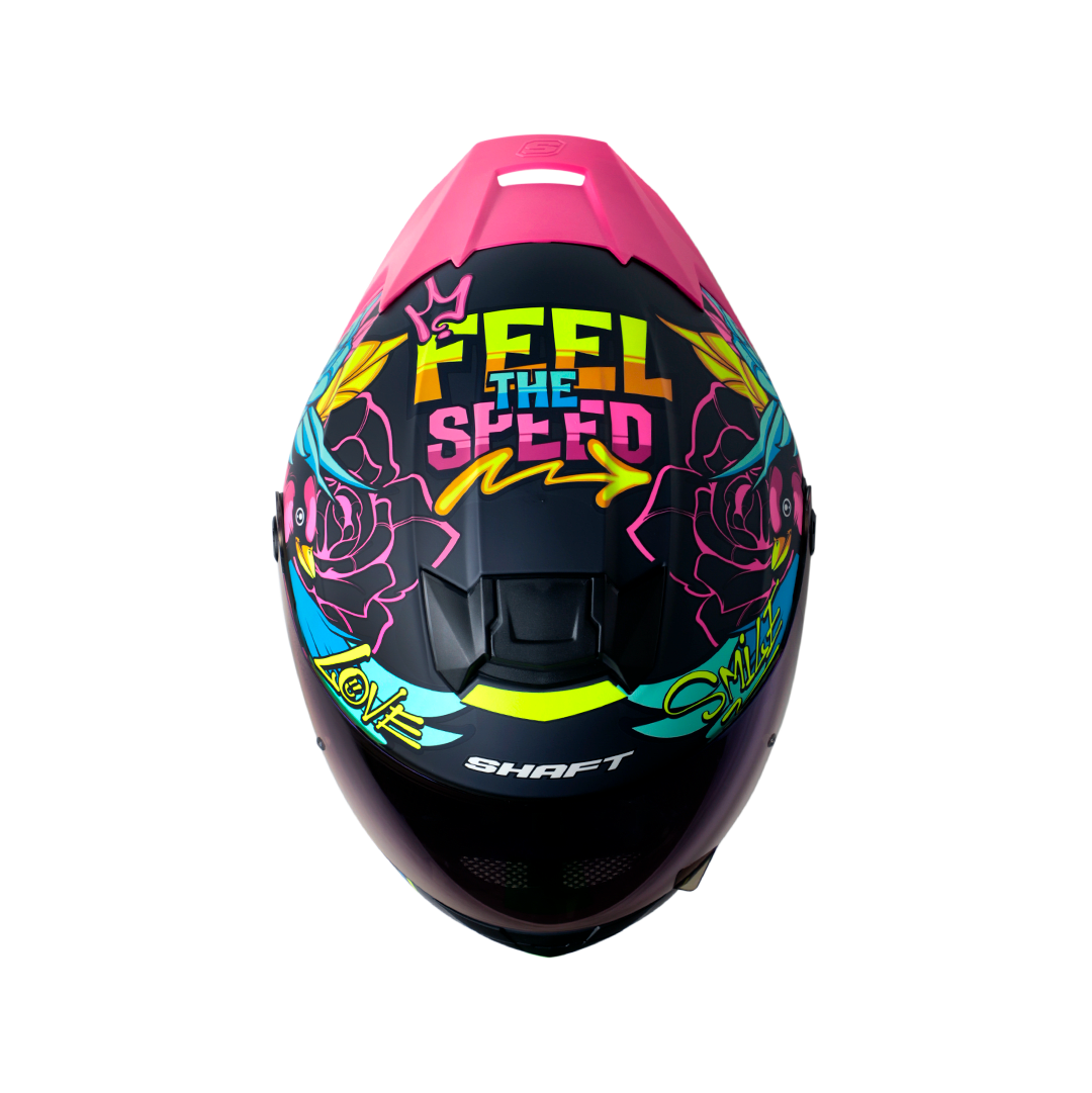 casco moto shaft 502sp flower az.os mate fc ir.az integral2