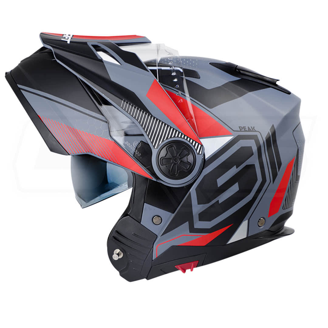 Casco moto shaft 3700dv dual abatible turn gr.m rj3