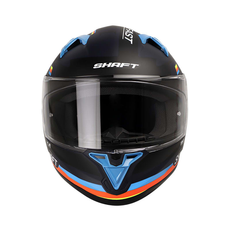 Casco moto shaft 522 integral kmuz az.navy.m3