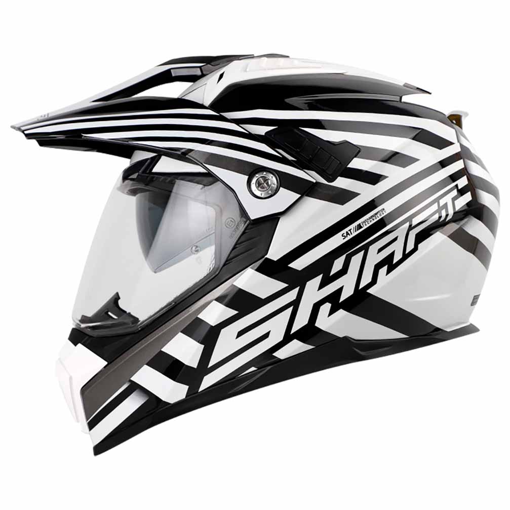 CASCO MOTO SHAFT MX-380 MULTIPROPÓSITO OPAL N.B BL1