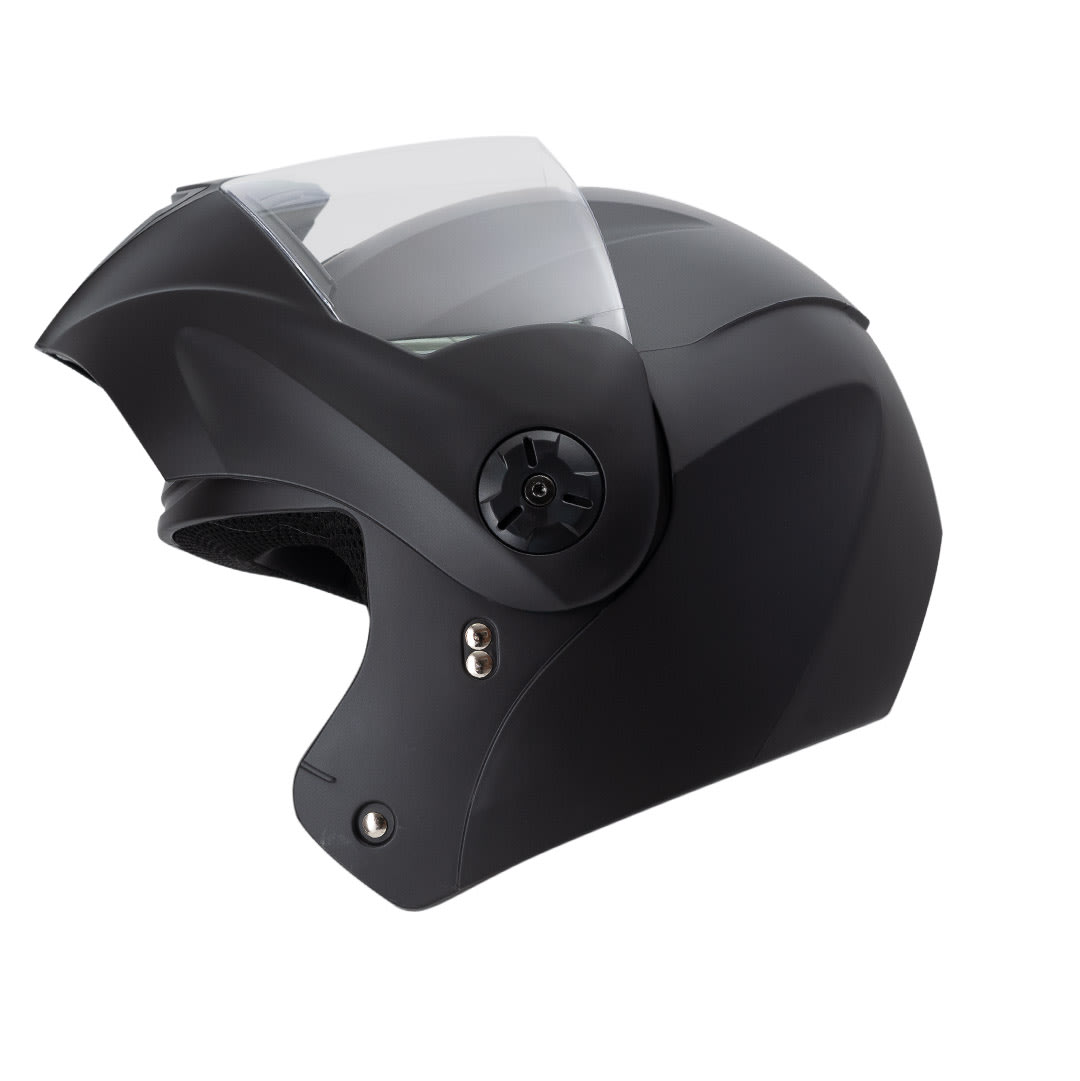 Casco moto tech t30 abatible solid n.m certificación dot4