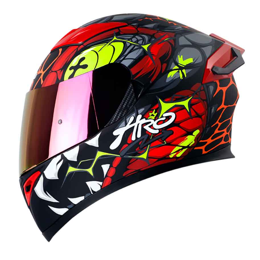 Casco moto hro 514dv gator ng rj integral1