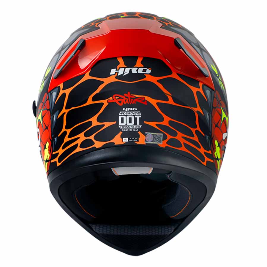 Casco moto hro 514dv gator ng rj integral3