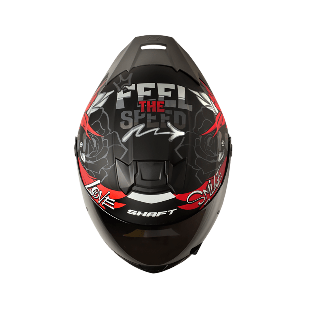 casco moto shaft 502sp flower ng mate gr integral2