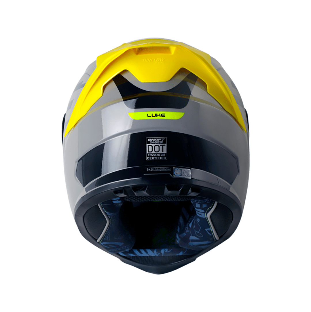 casco moto shaft 502sp luke gr brillo integral3