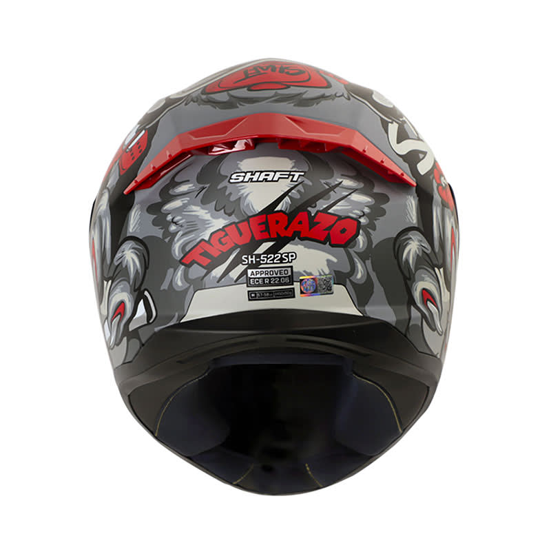 Casco moto shaft 522 sp tiguerazo gr mate rj integral3