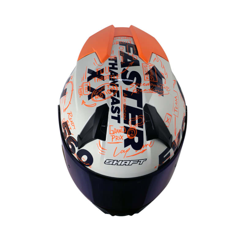 Casco moto shaft 560 evo notes gr.cl nj.n integral2