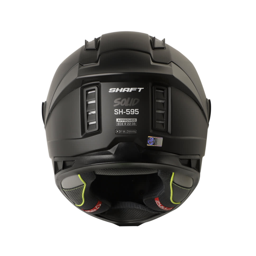 Casco moto shaft 595 solid ng rj integral (SV)3