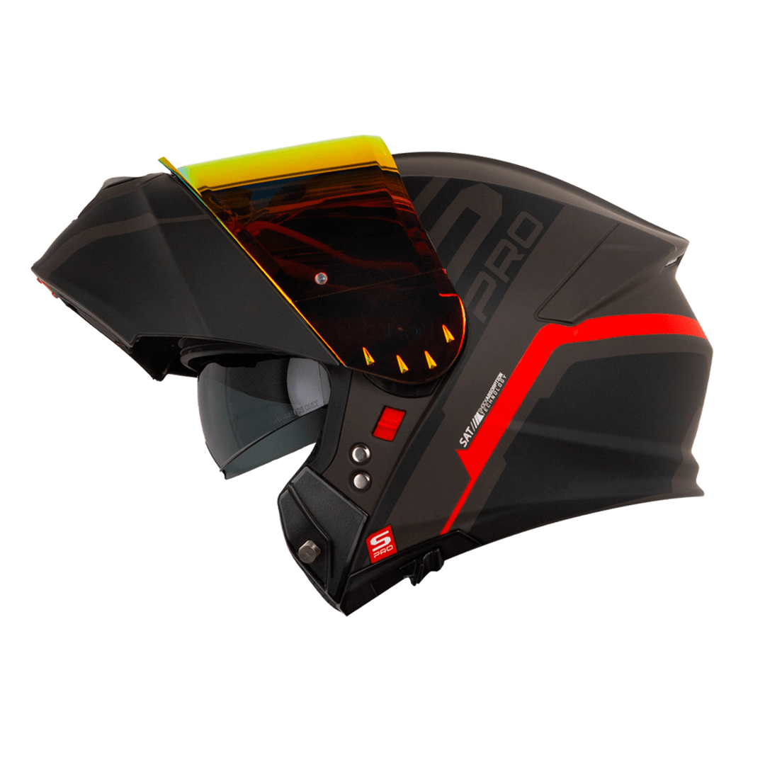 Casco moto shaft pro 4000dv wonder gr.os ng abatible sun visor