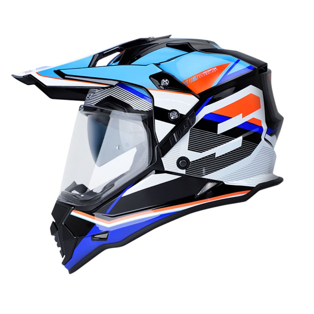 Casco moto shaft pro mx-370dv multipropósito felo az3