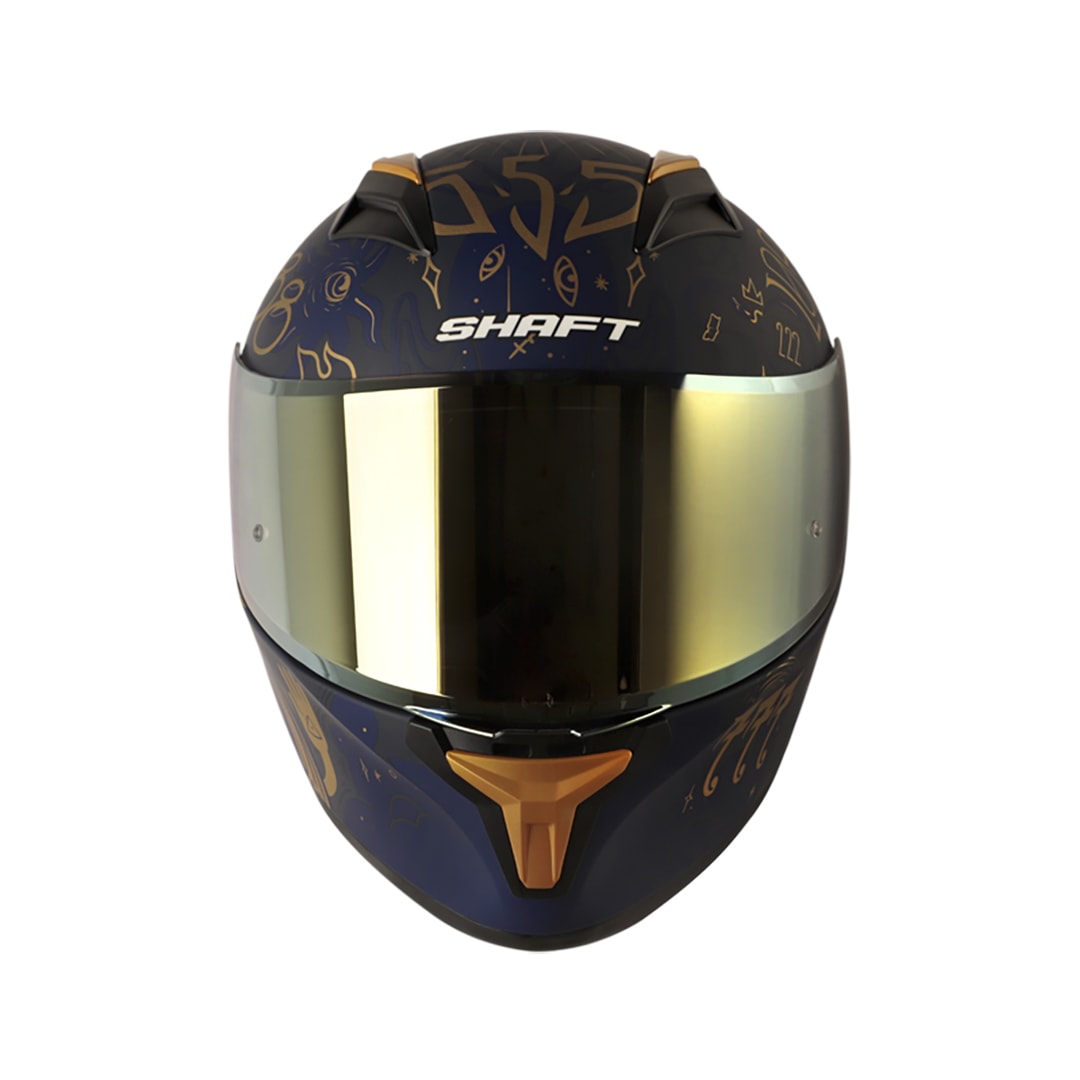 Casco moto shaft 582sp fortune az.os do integral (V/SV)2