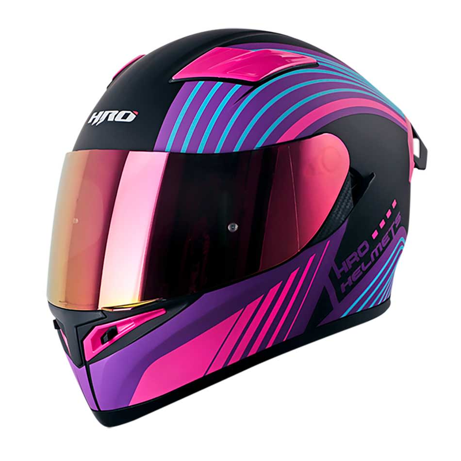 Casco moto hro 514dv bilt mr integral sun visor2