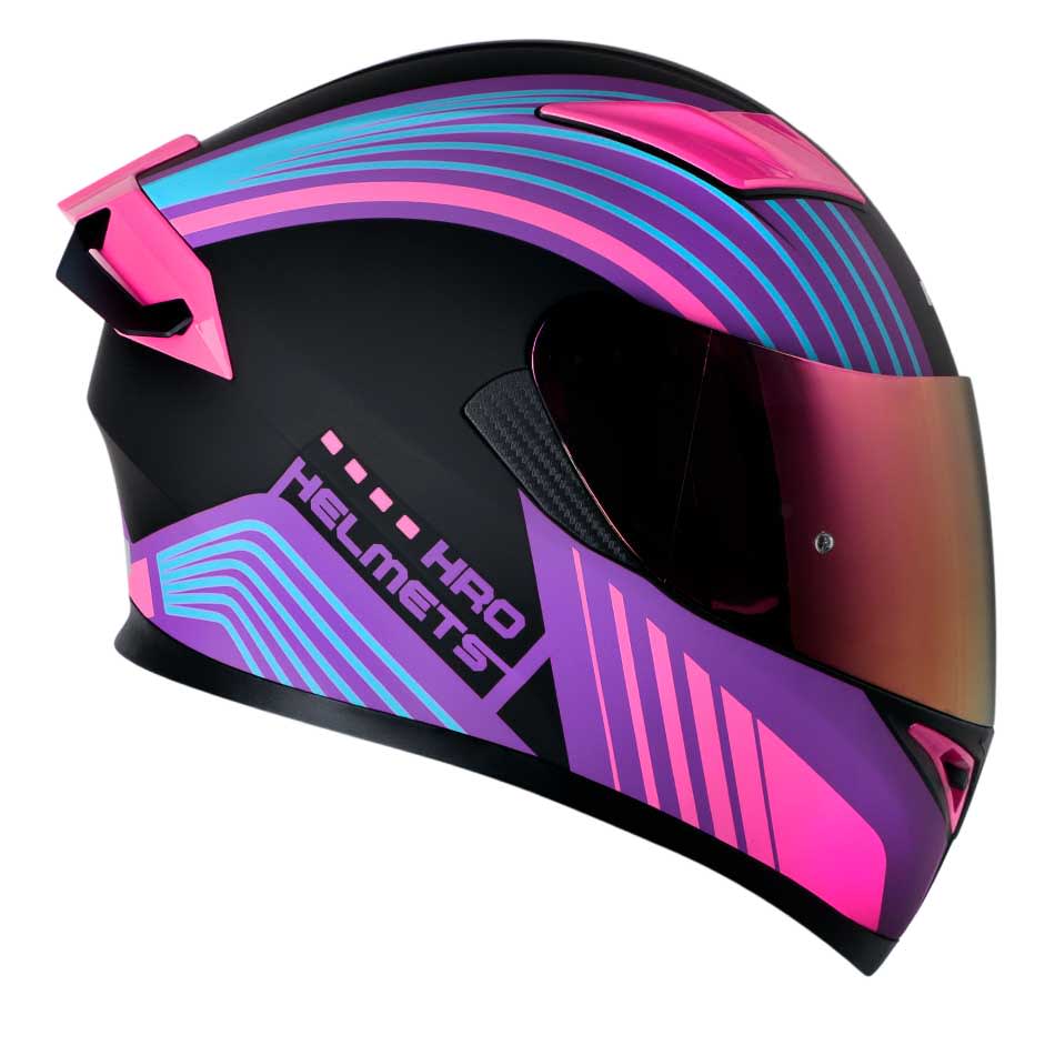 Casco moto hro 514dv bilt mr integral sun visor4