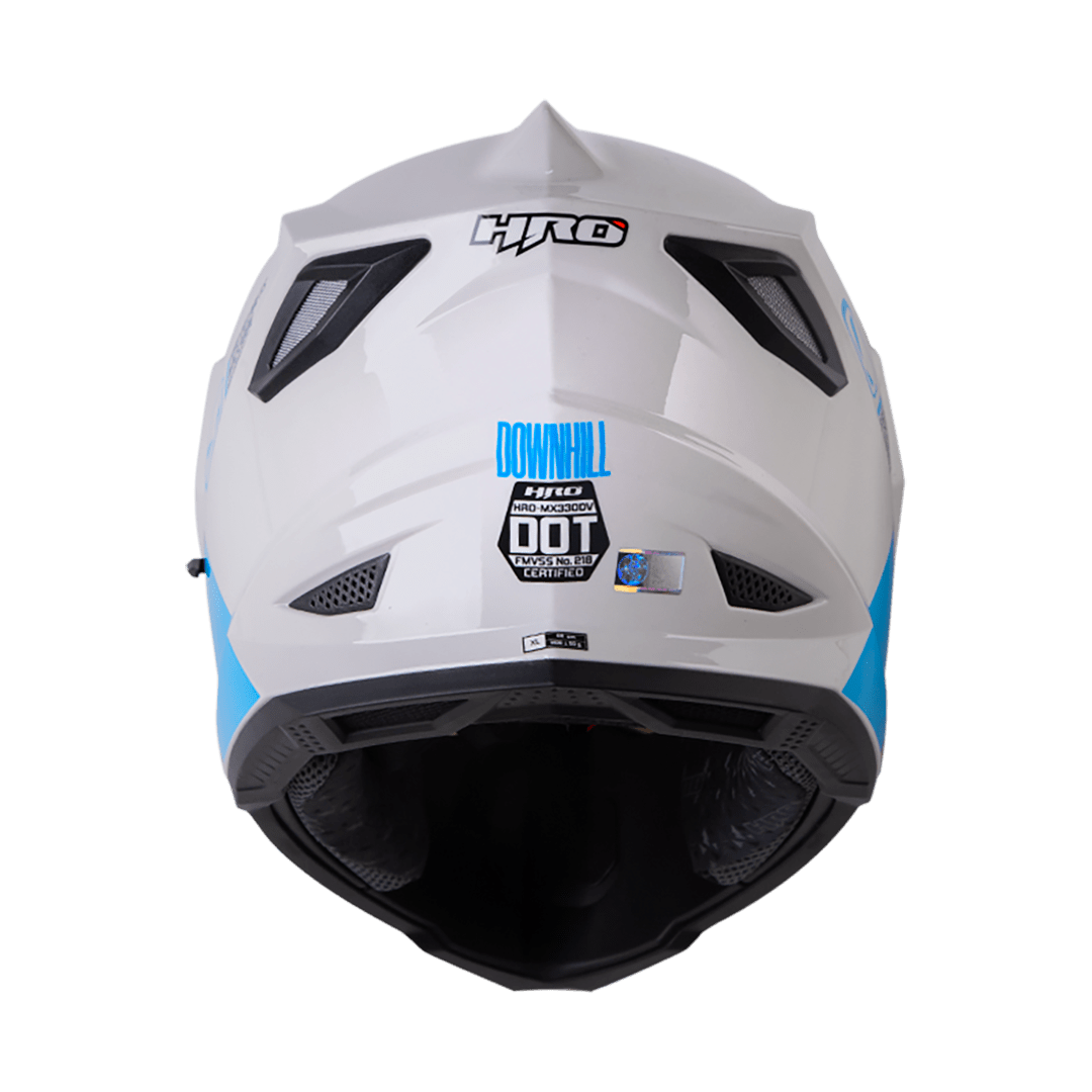 Casco moto hro mx-330dv downhill gr.cl az multiproposito3