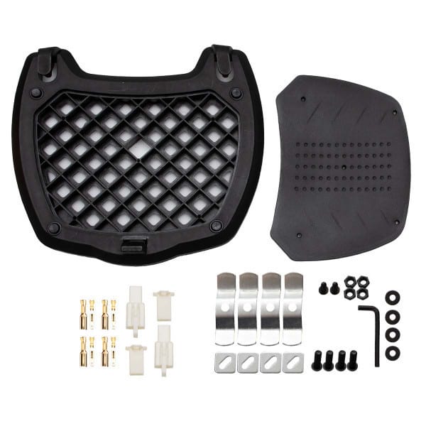 Maleta moto top case 4rs e68 carbon 48 litros con luz led5