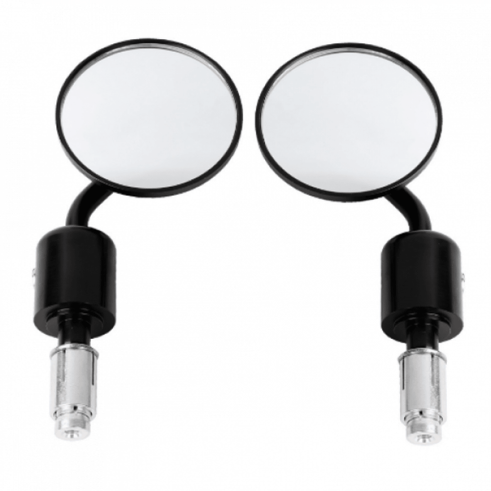 Espejos moto tope puño aluminio tipo cafe racer kmt-3902