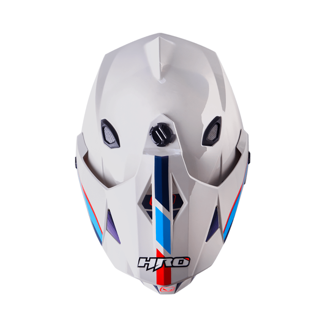 Casco moto hro mx-330dv downhill gr.cl az multiproposito2