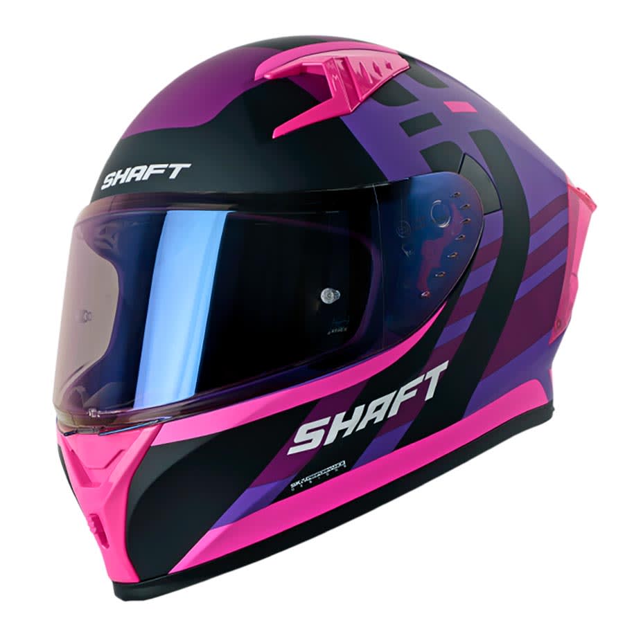 CASCO MOTO SHAFT 526SP EVO SAMPLER MORADO INTEGRAL2