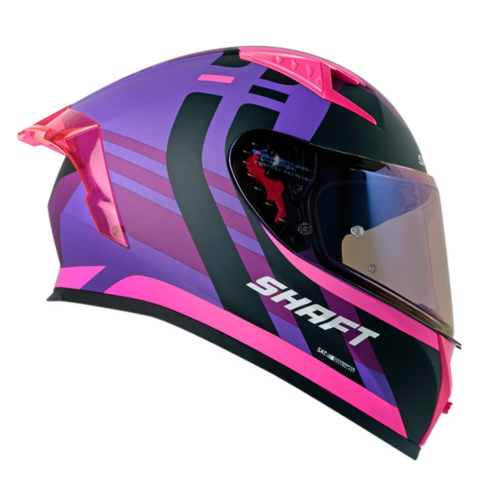 CASCO MOTO SHAFT 526SP EVO SAMPLER MORADO INTEGRAL4