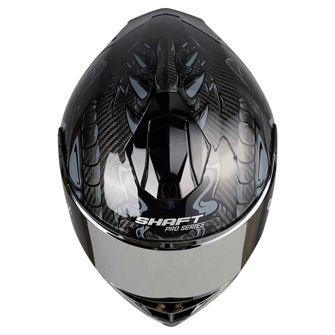 Casco moto Shaft pro 620c evo fibra de carbono integral lizzard ng gr sl4