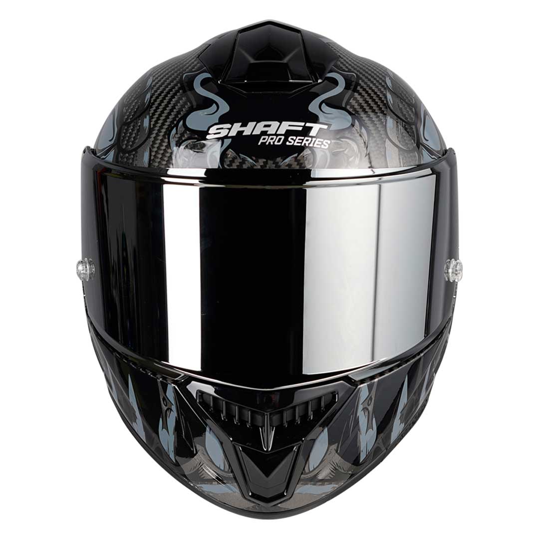 Casco moto Shaft pro 620c evo fibra de carbono integral lizzard ng gr sl3