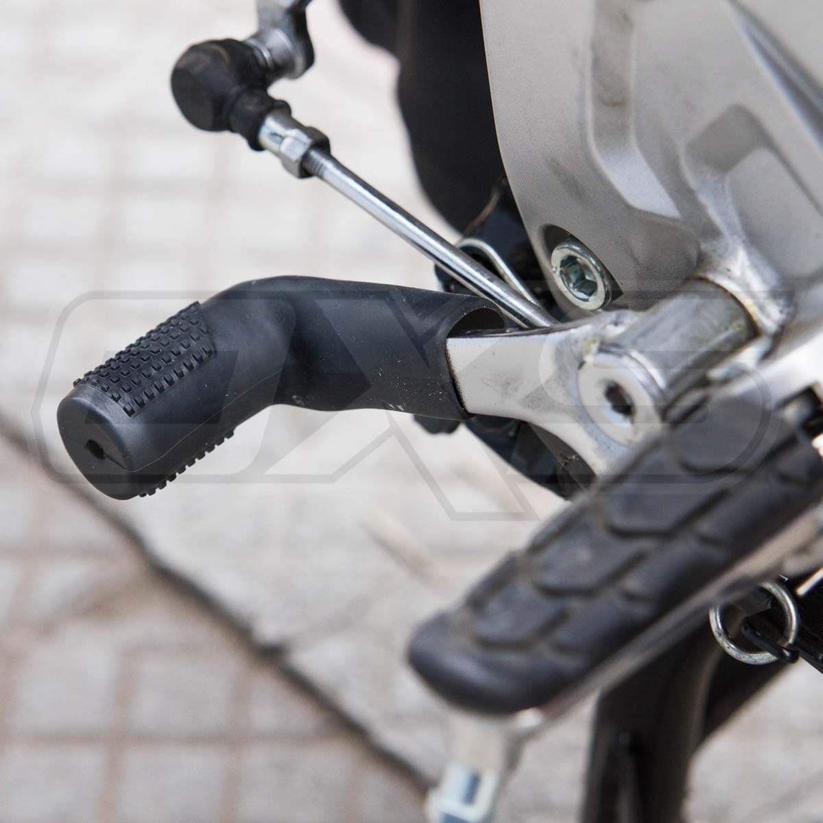 Protector De Pata Cambio Moto Silicona Para Calzado3